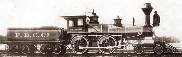 Fall Brook Locomotive #20 - James H. Rutter