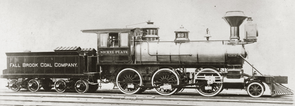 Fall Brook Locomotive #49 - Nickel Plate