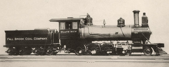 Fall Brook Locomotive #59 Slate Run